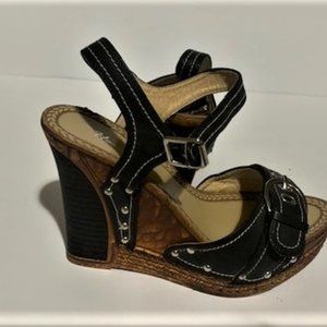 Black & Brown Sandals